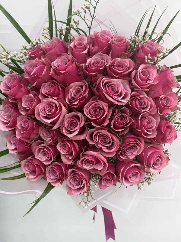 30 İthal Pembe Gül Buketi