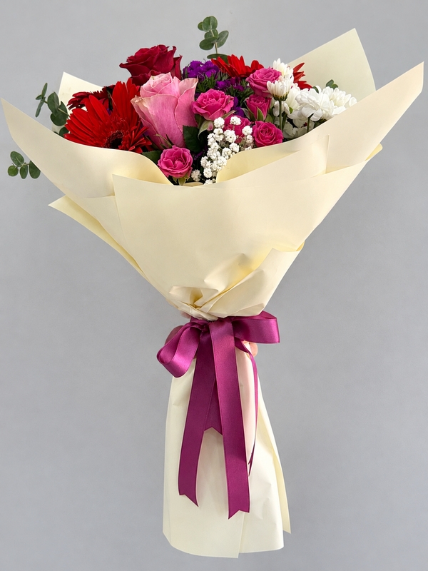 Gül Gerbera Buketi